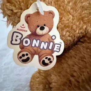 Aurora Toys Aurora World Bonnie Bear Teddy Floppy Beanbag